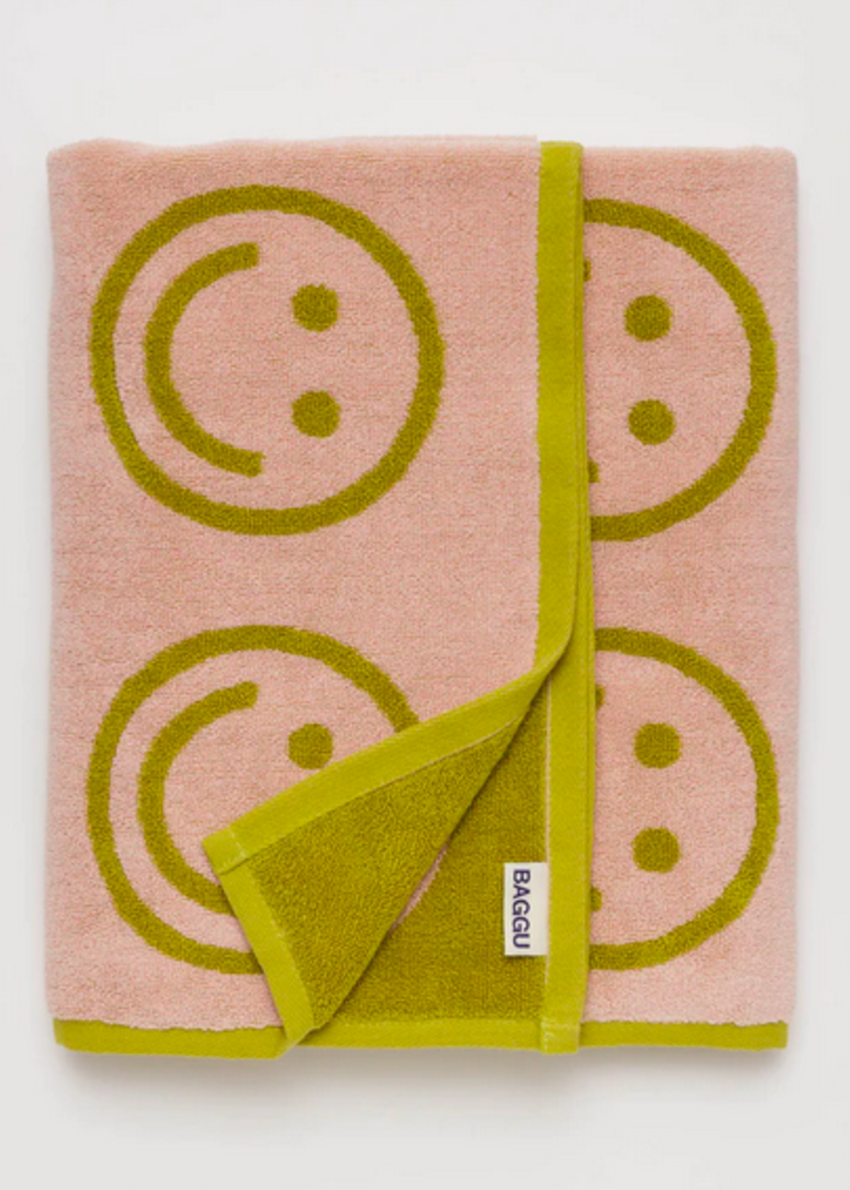 Baggu Bath Towel - Happy Ochre