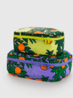 Baggu Packing Cube Set - Orange Trees