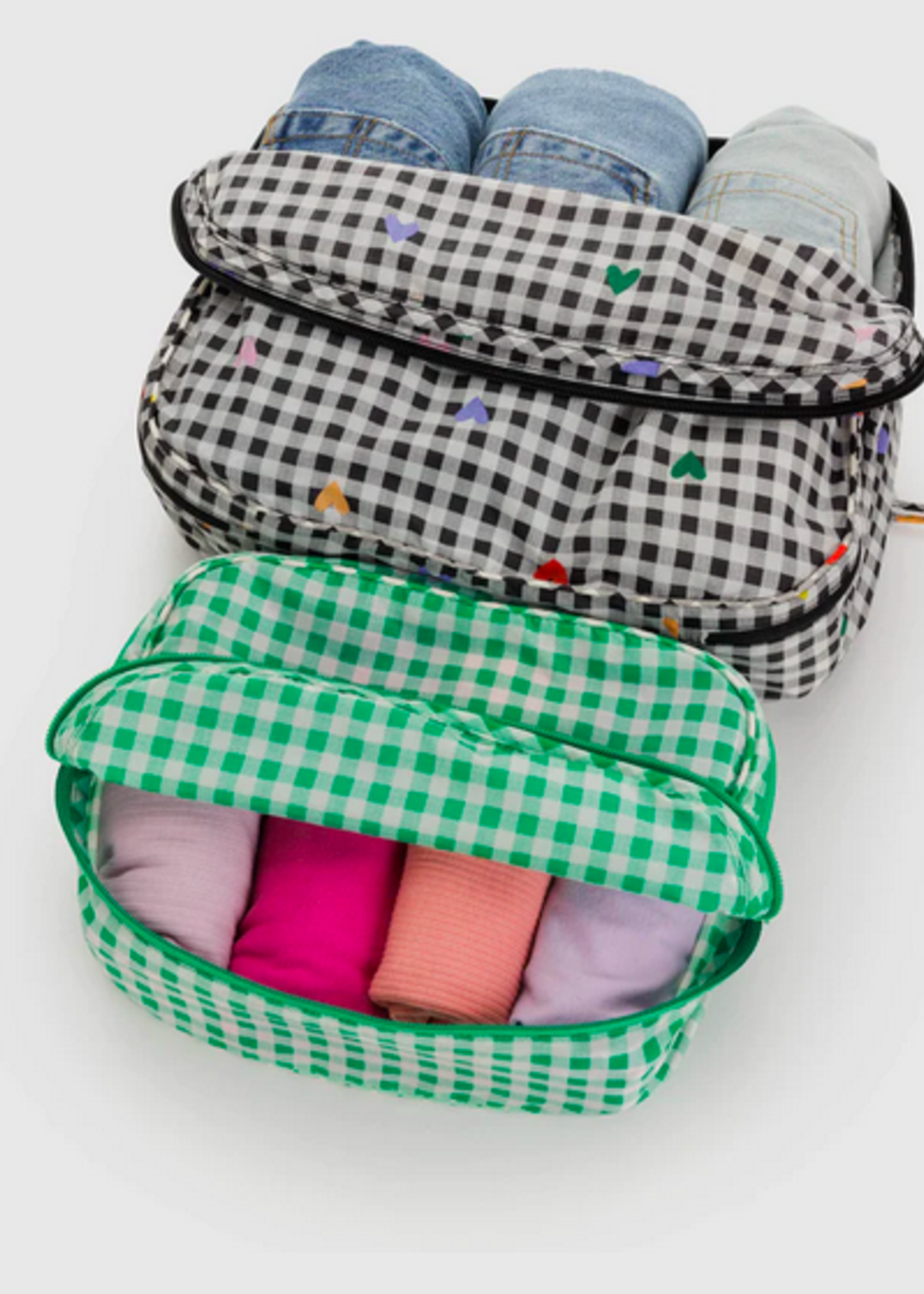 Baggu Packing Cube Set - Gingham