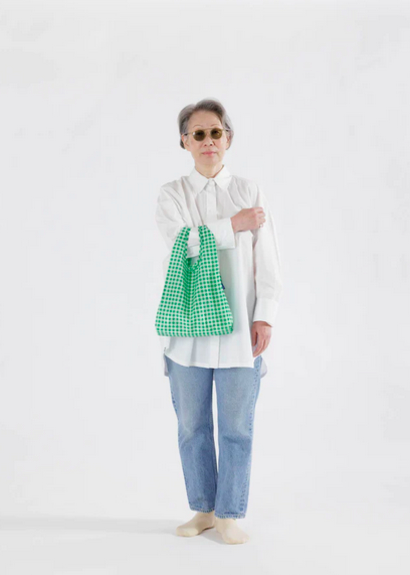 Baggu Baby Reusable bag - Green Gingham