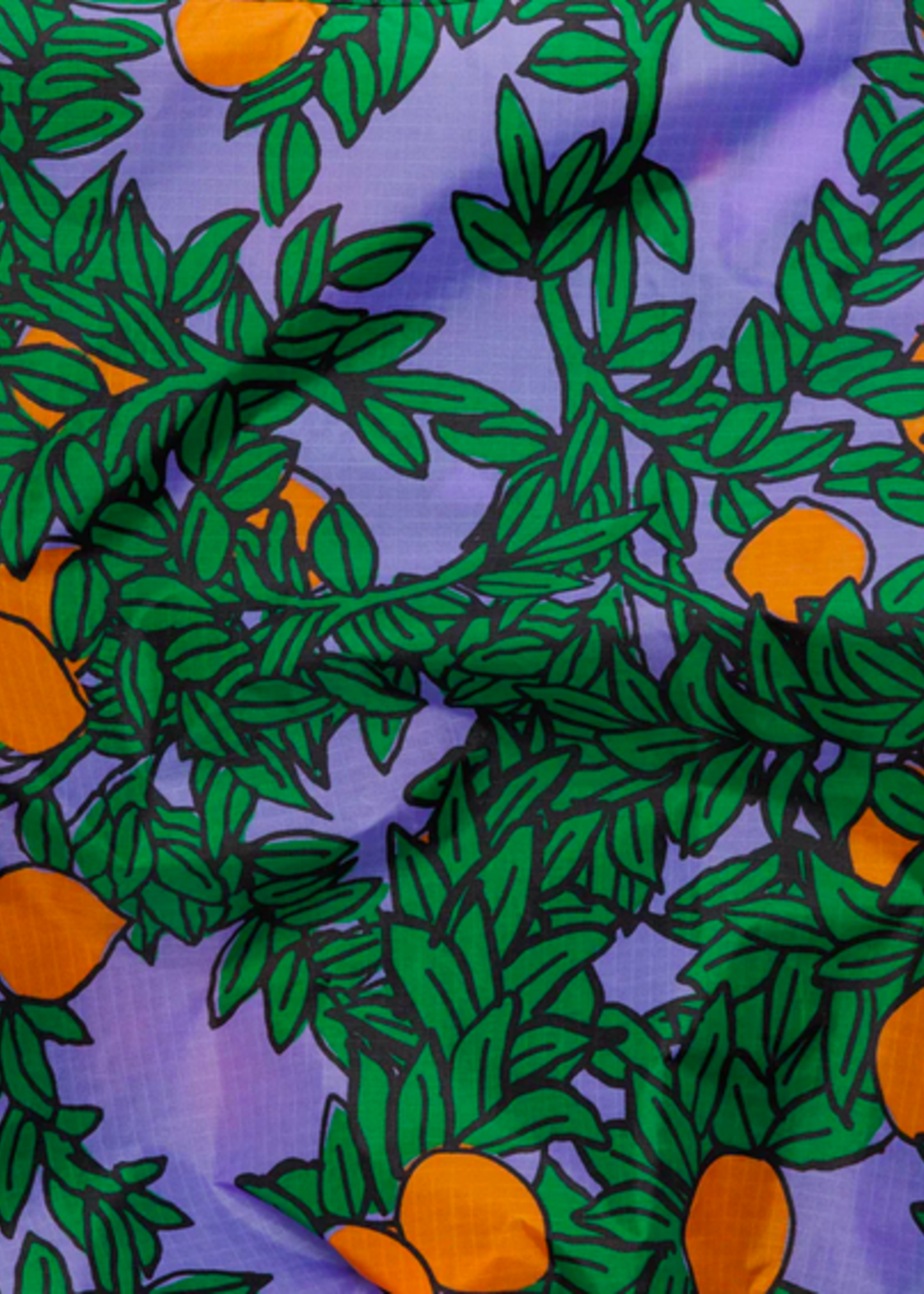 Baggu Standard Reusable bag - Orange Tree Periwinkle