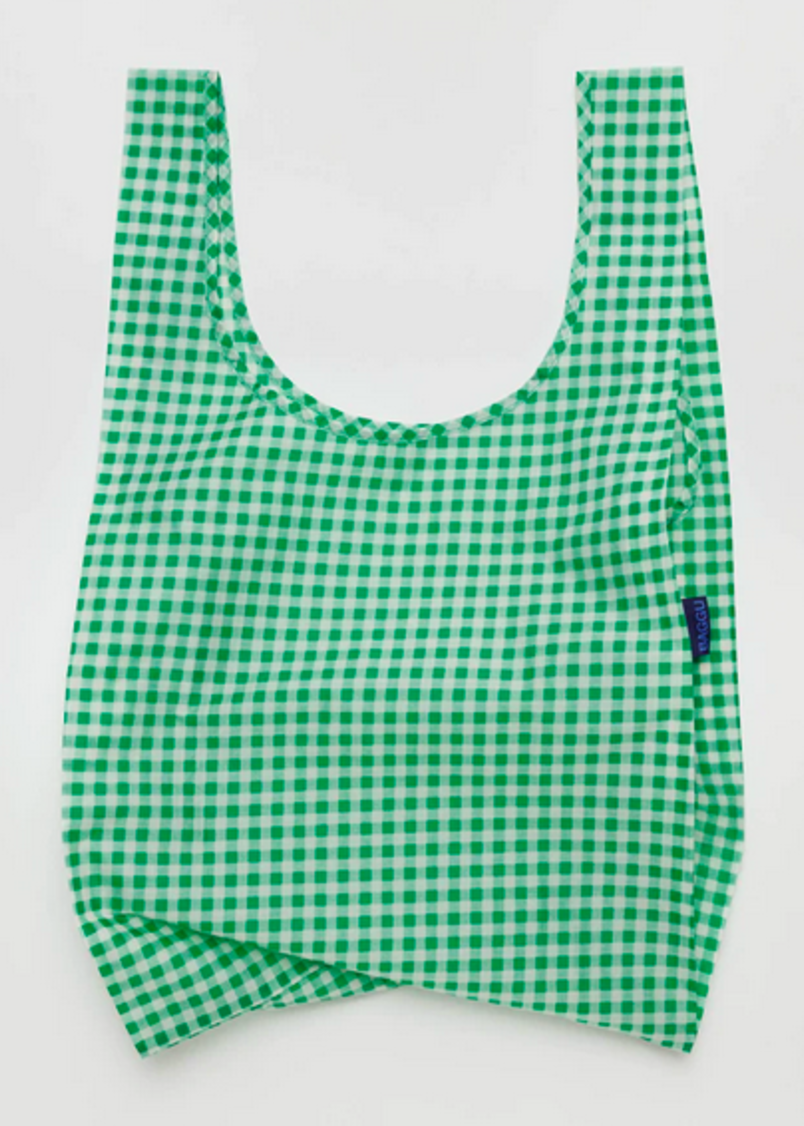 Baggu Standard Reusable bag  - Green Gingham