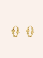 Anna + Nina Eden Ring Earrings Goldplated