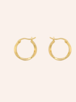 Anna + Nina Dazzling Ring Earrings Goldplated