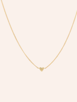 Anna + Nina Te Quiero Necklace goldplated