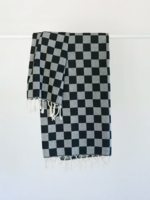 STATE THE LABEL Turkish Bath Towel Orbit Check