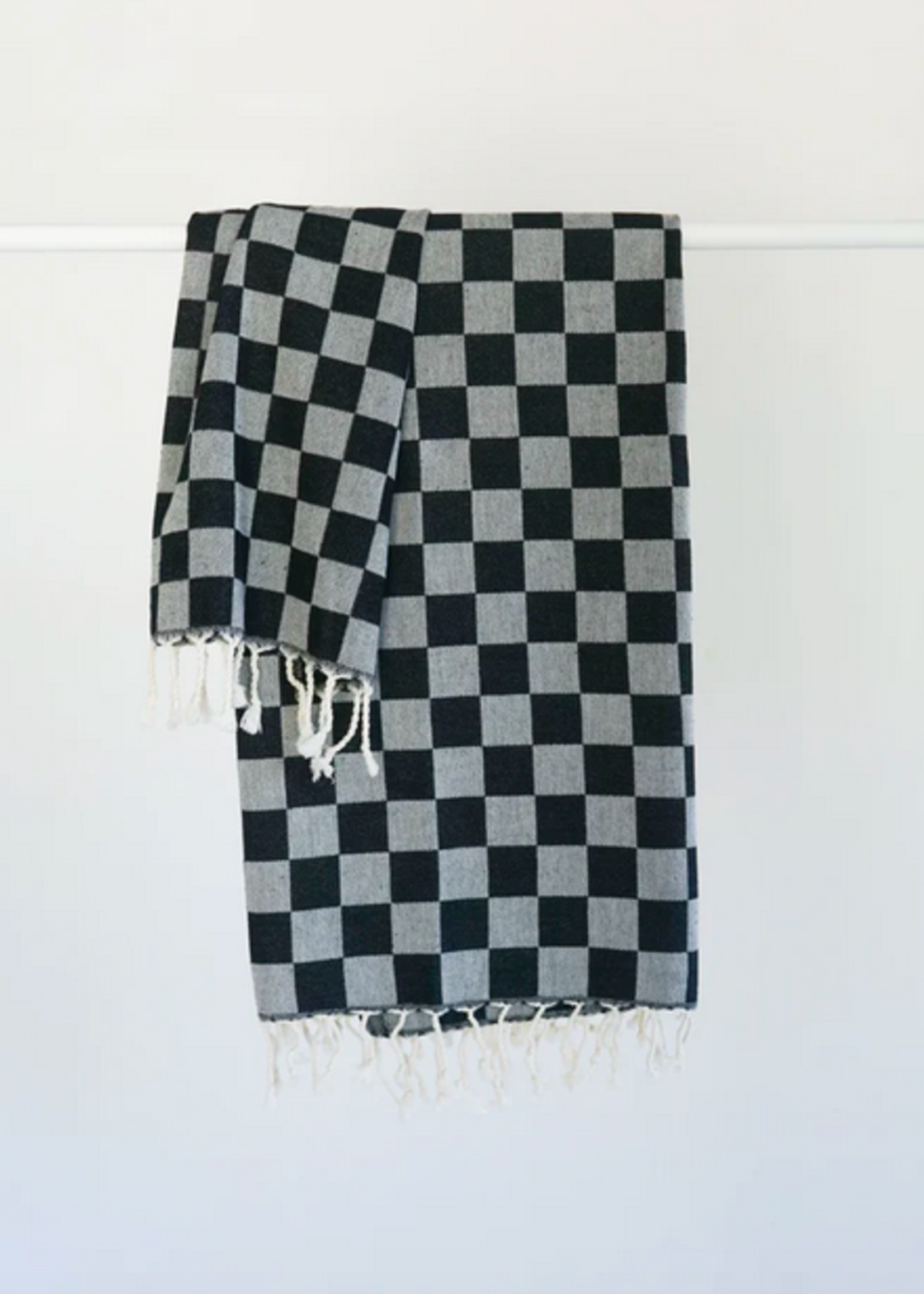 STATE THE LABEL Turkish Bath Towel Orbit Check