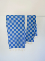 STATE THE LABEL Turkish Hand Towel Lake Check