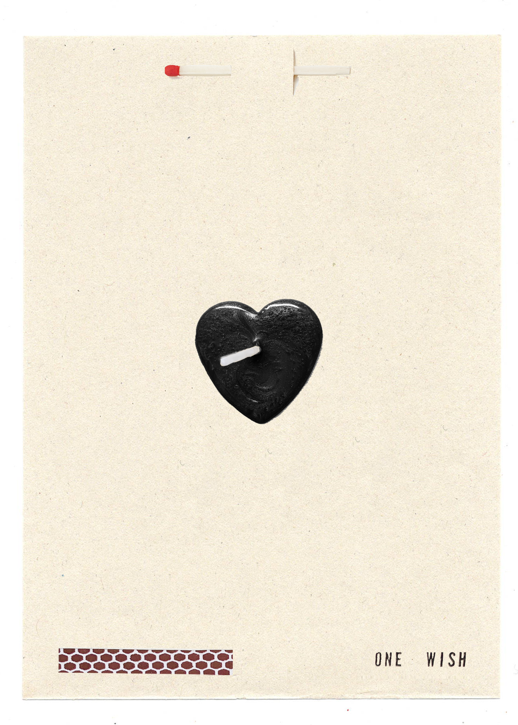 Wish Card black heart