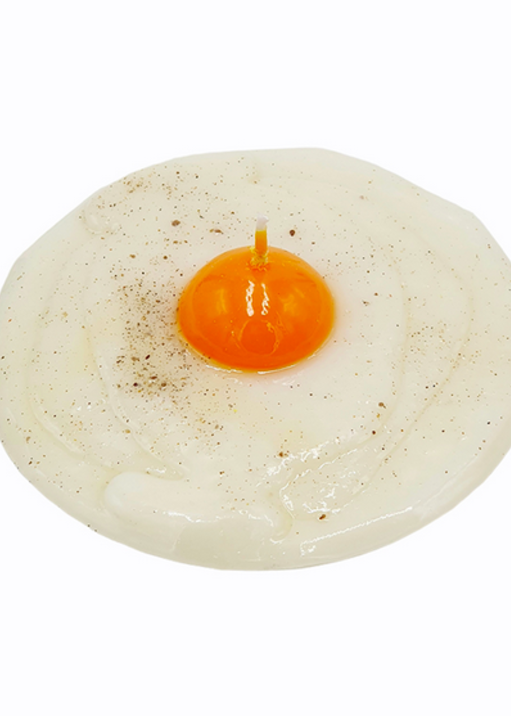 italian candle Fried egg shaped candle h4 Ø 14