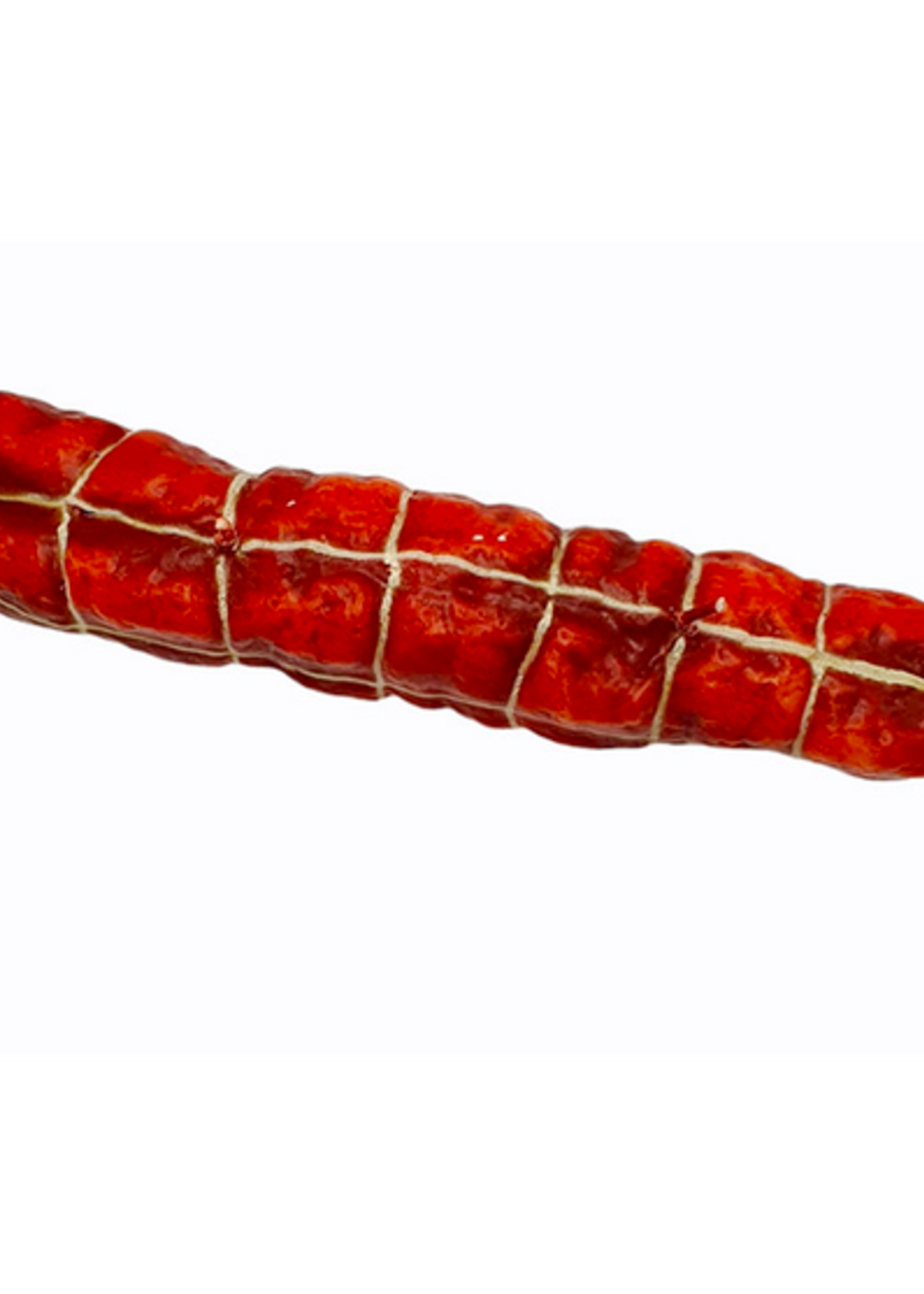 italian candle Long salami shaped candle 25X3