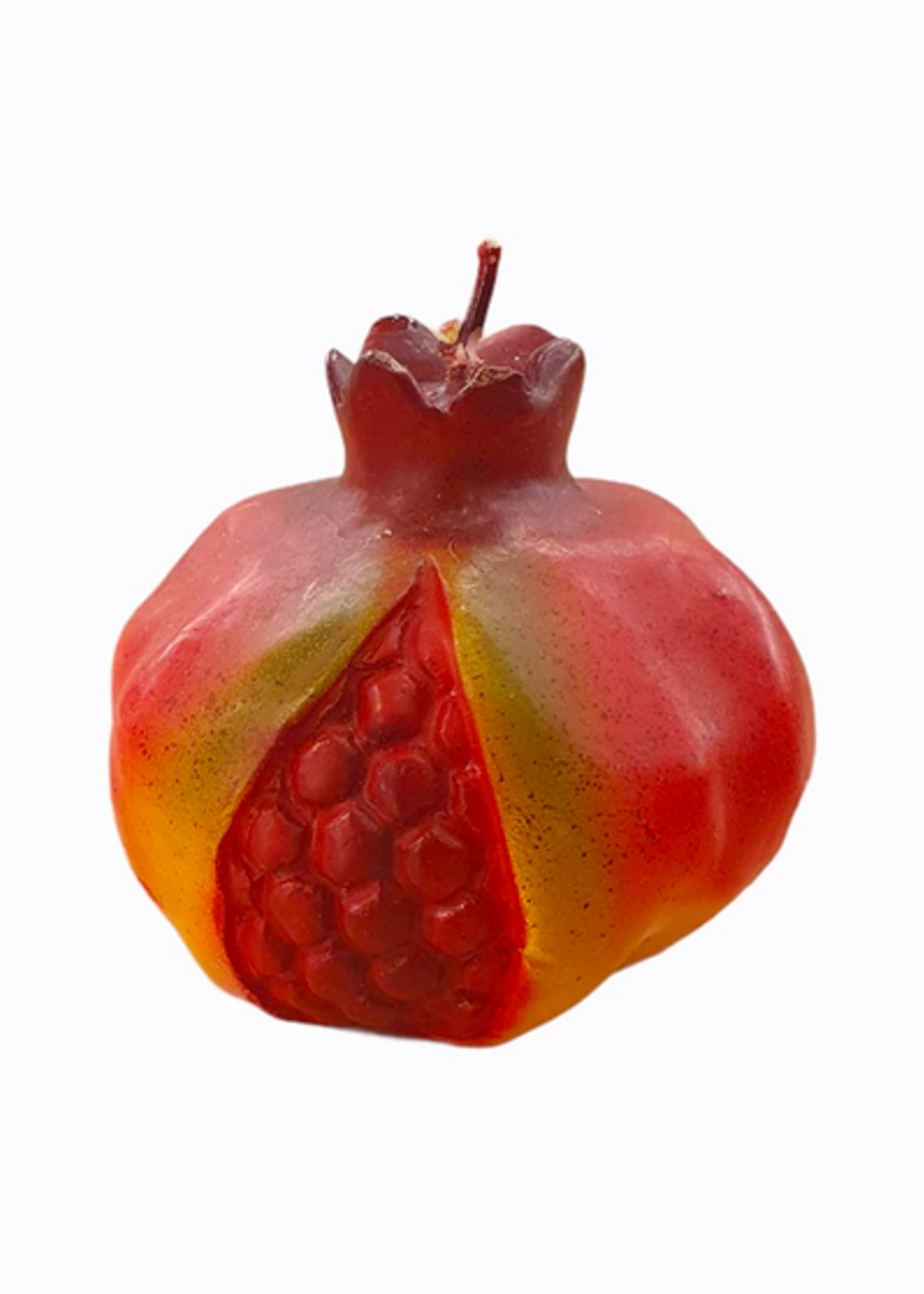 italian candle Medium pomegranate shaped candle Ø7.5