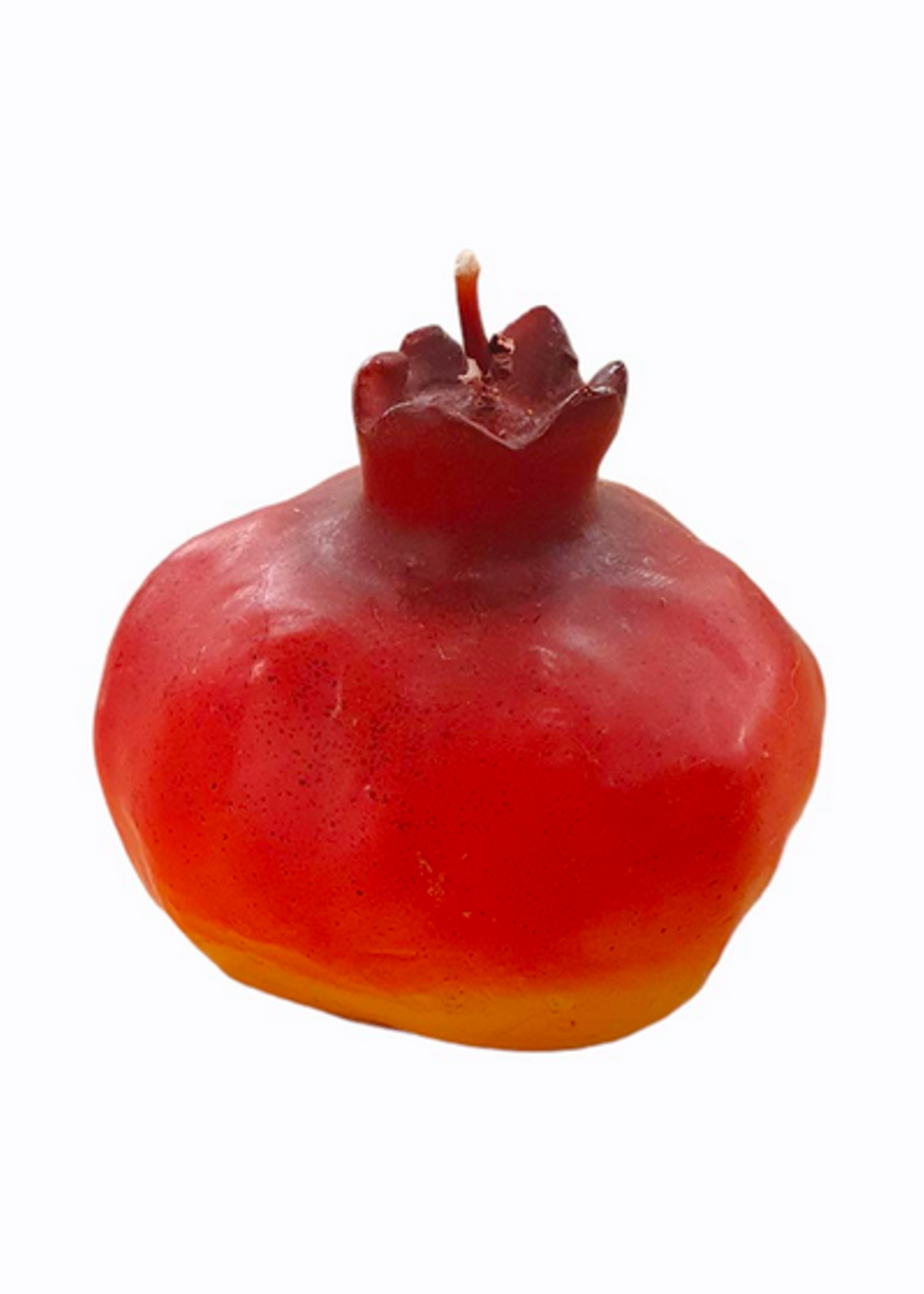 italian candle Medium pomegranate shaped candle Ø7.5