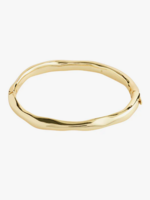 pilgrim Light recycled bangle gold-plated bracelet