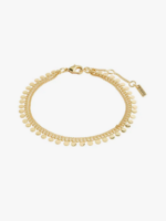 pilgrim Bloom recycled bracelet gold-plated