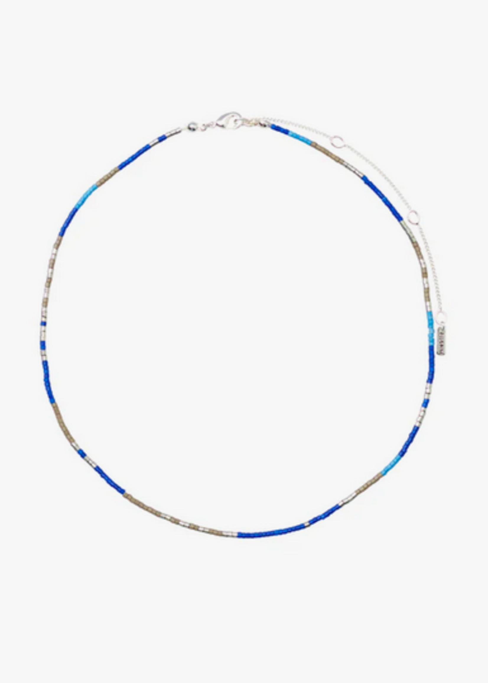pilgrim Alison necklace blue, silver-plated