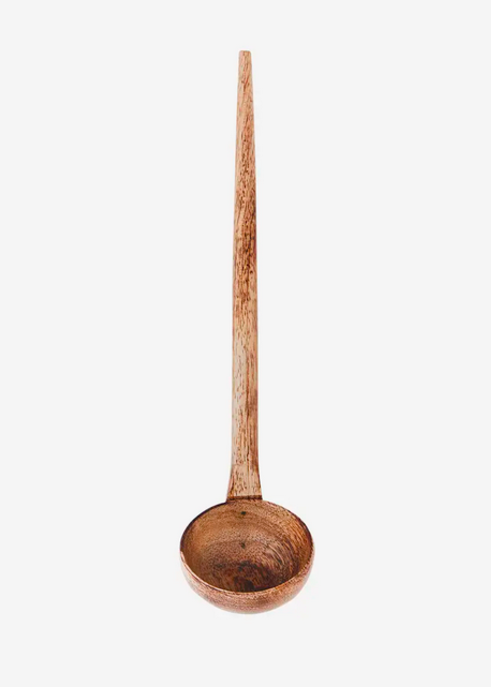 madam stoltz Hand carved wooden ladle 20 cm