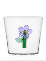 Ichendorf Botanica tumbler lilac flower glass