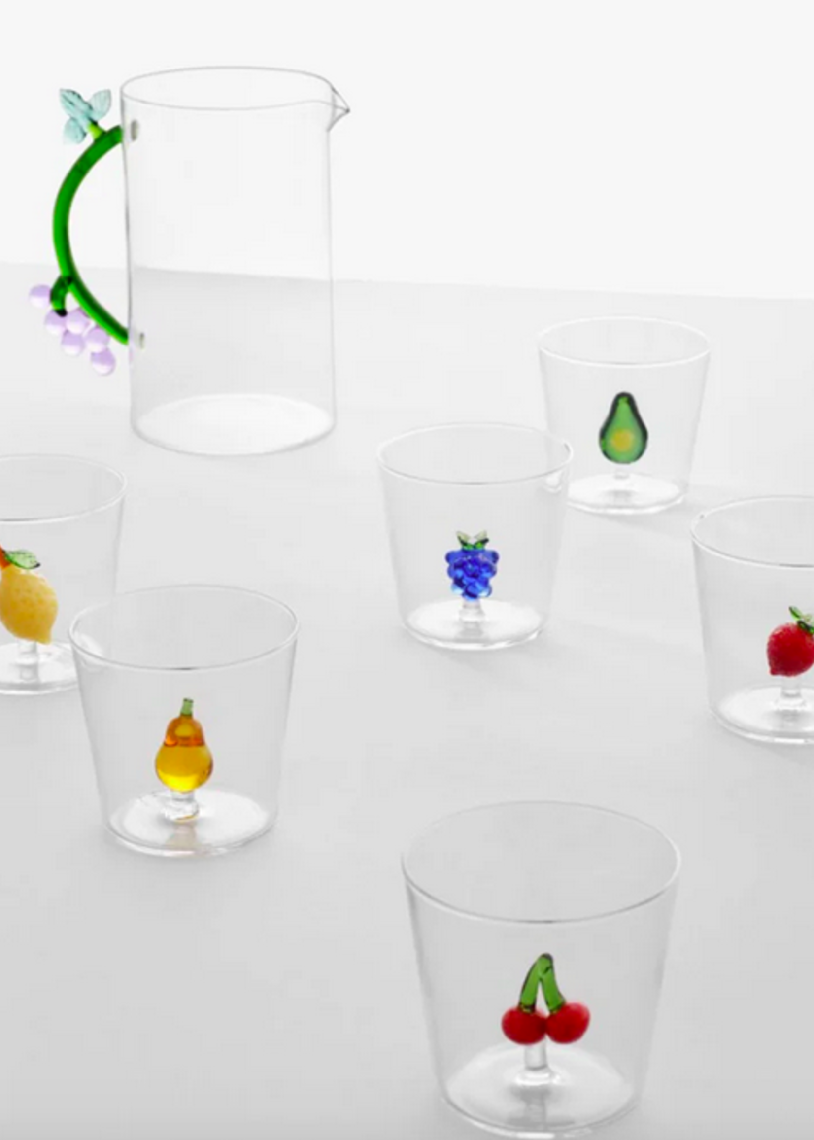 Ichendorf Fruits & flowers glass jug grape
