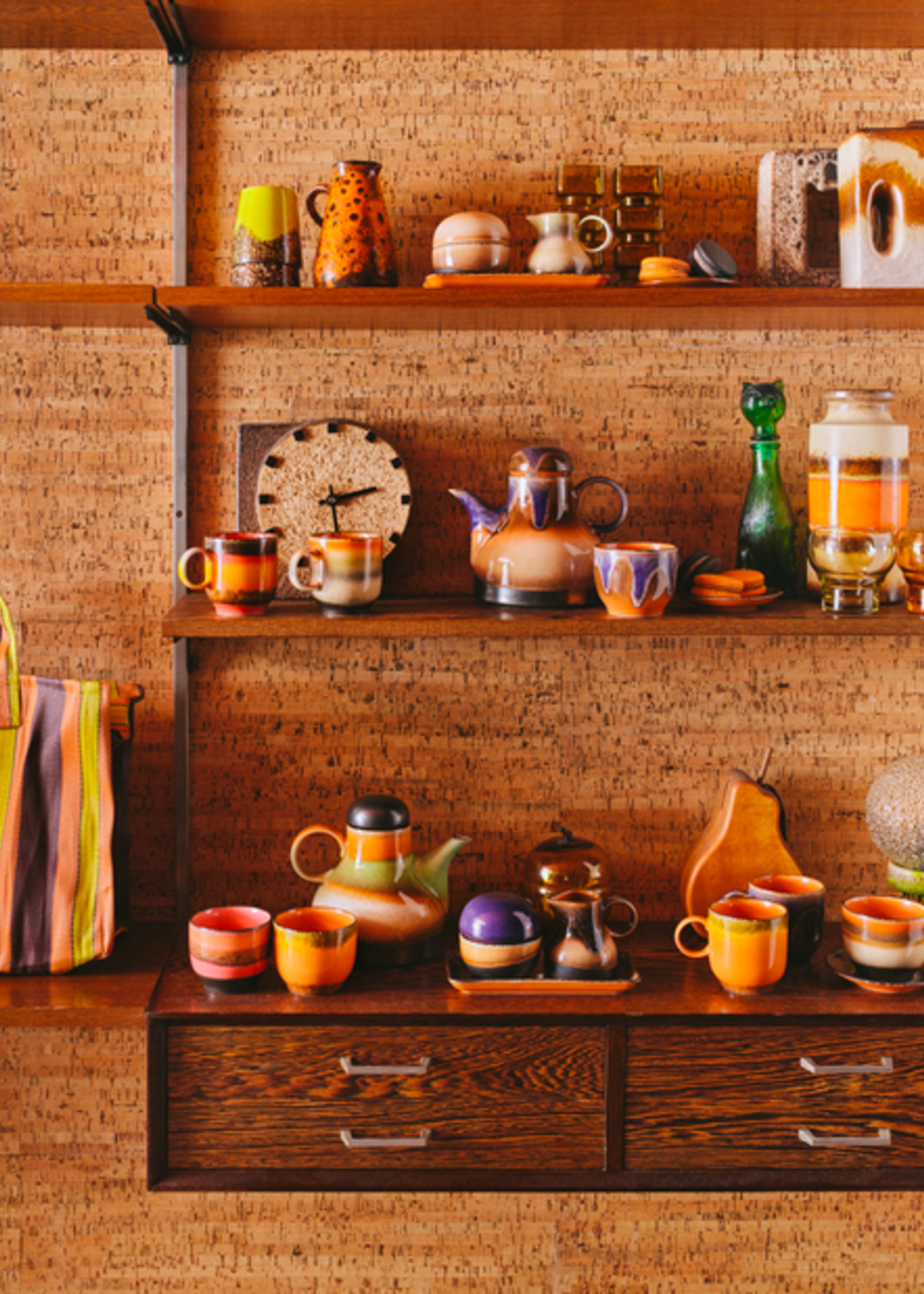 HK Living 70s ceramics: coffee pot afternoon