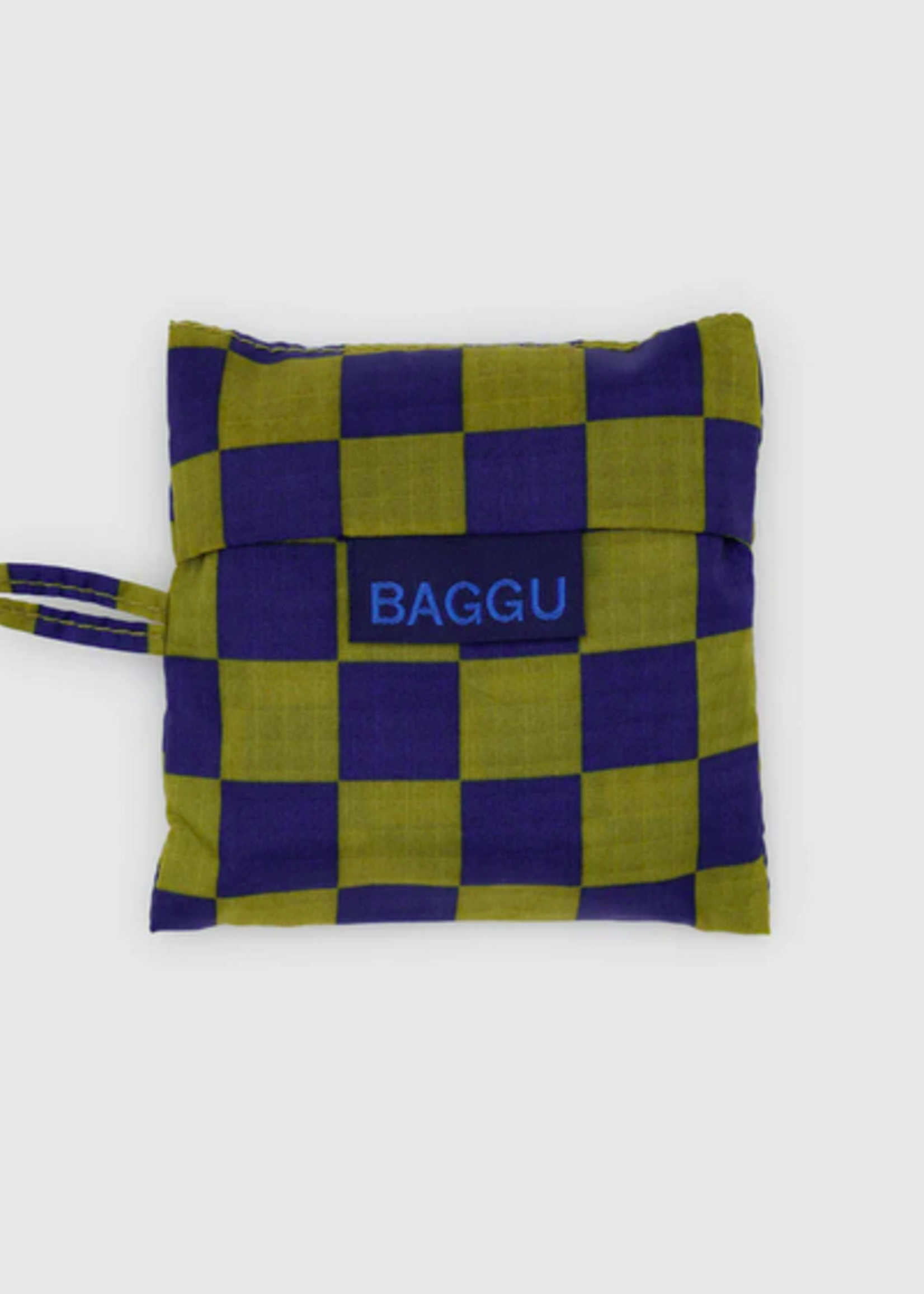 Baggu Baby Reusable bag - Pear Navy Check