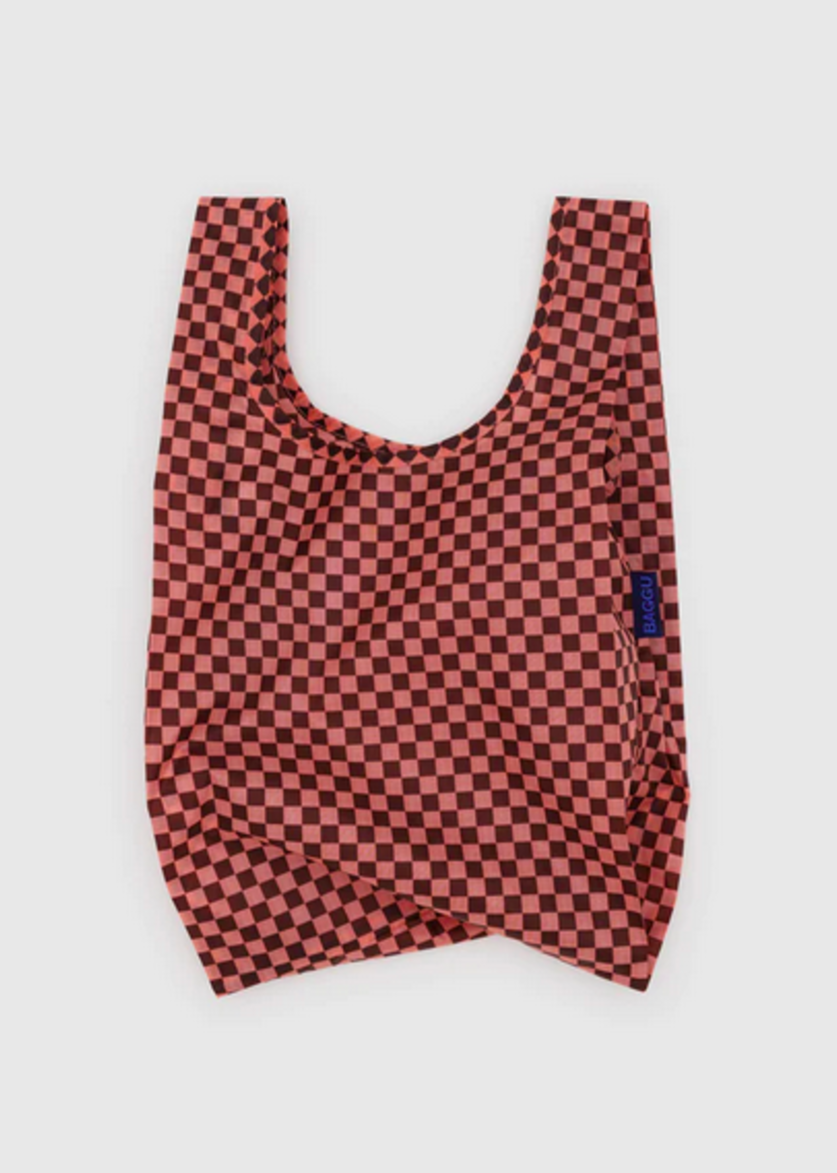 Baggu Baby Reusable bag - Pink Brown Check