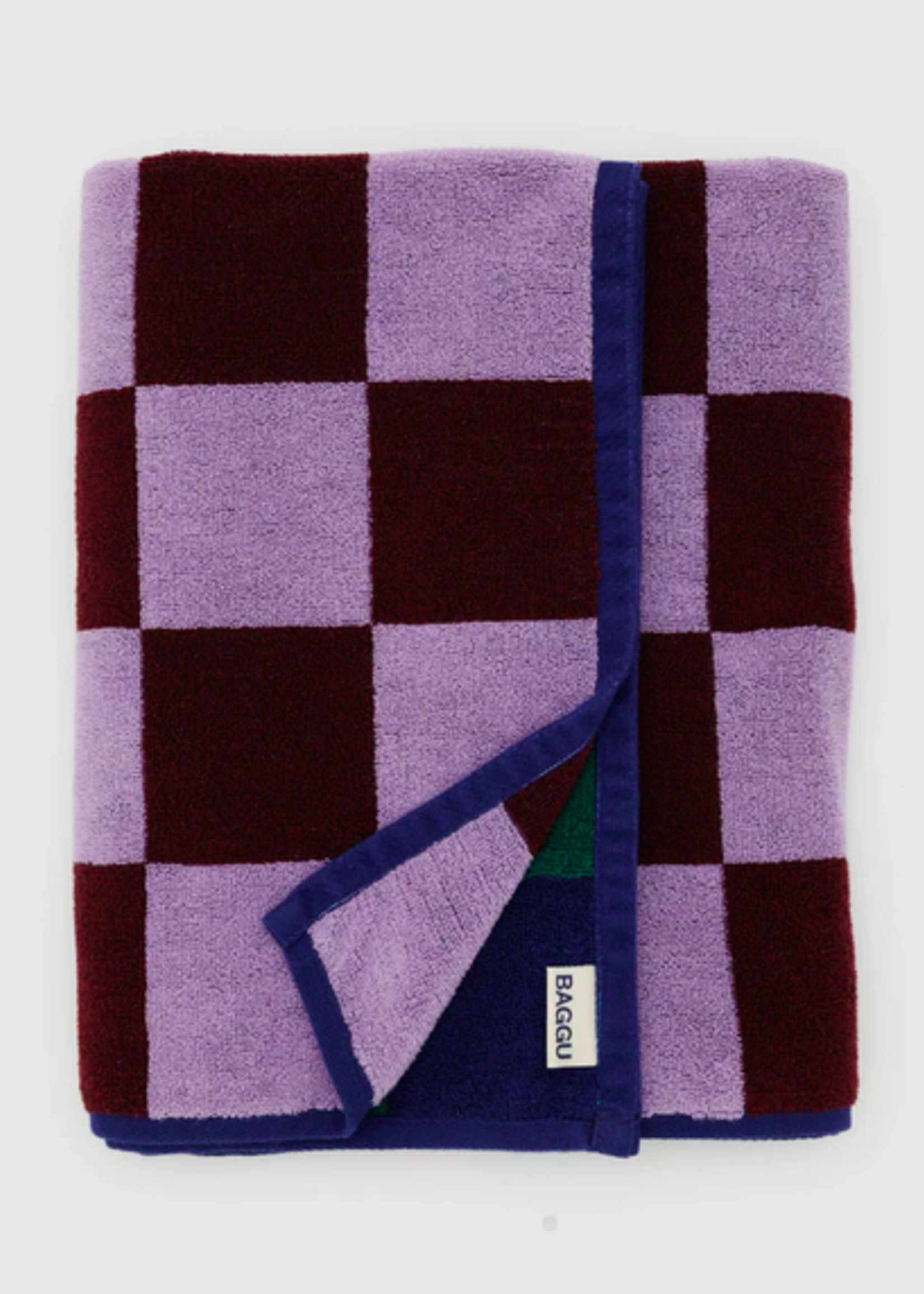 Baggu Bath Towel - Jewel Checks