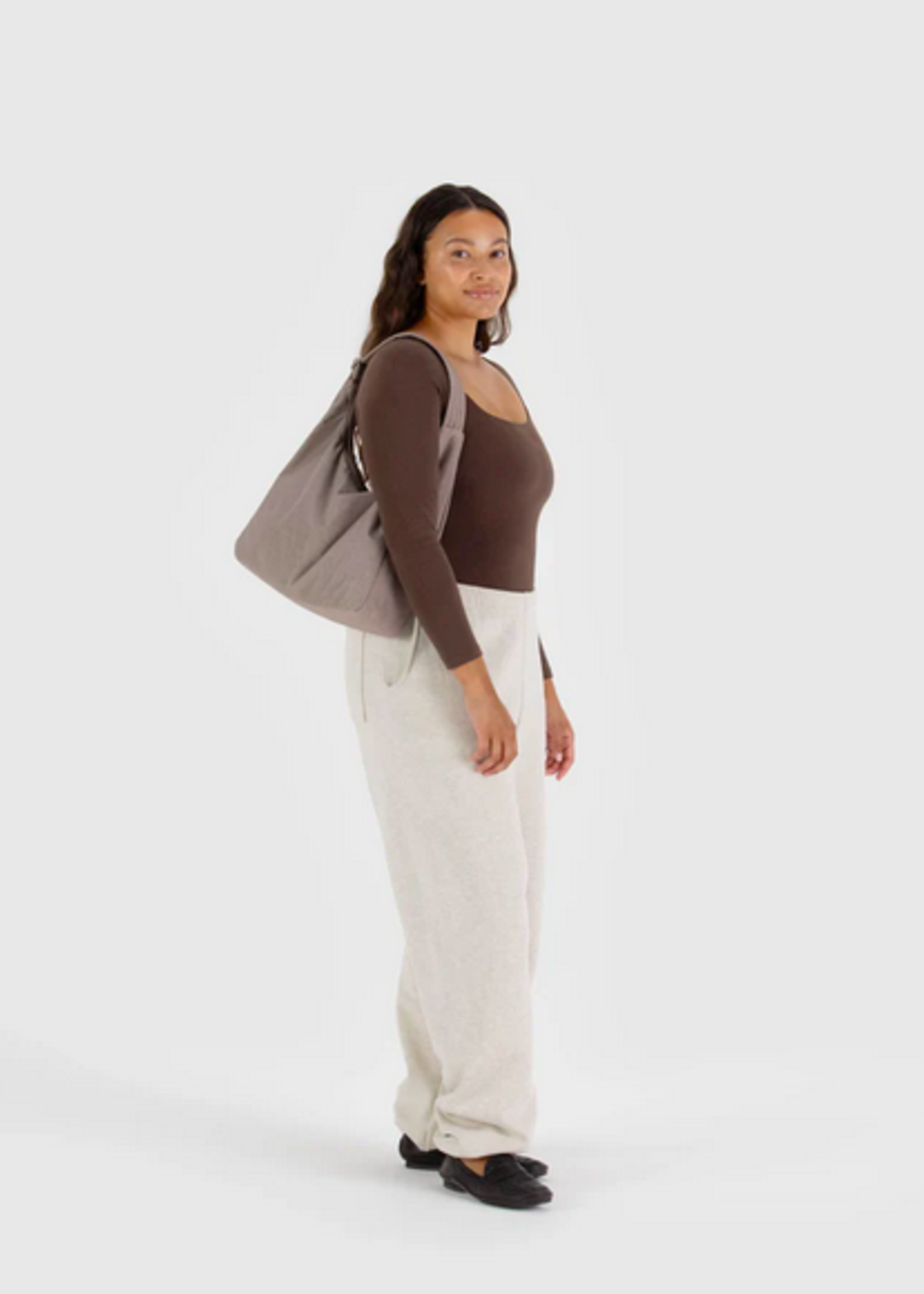 Baggu Nylon Shoulder Bag - Dove