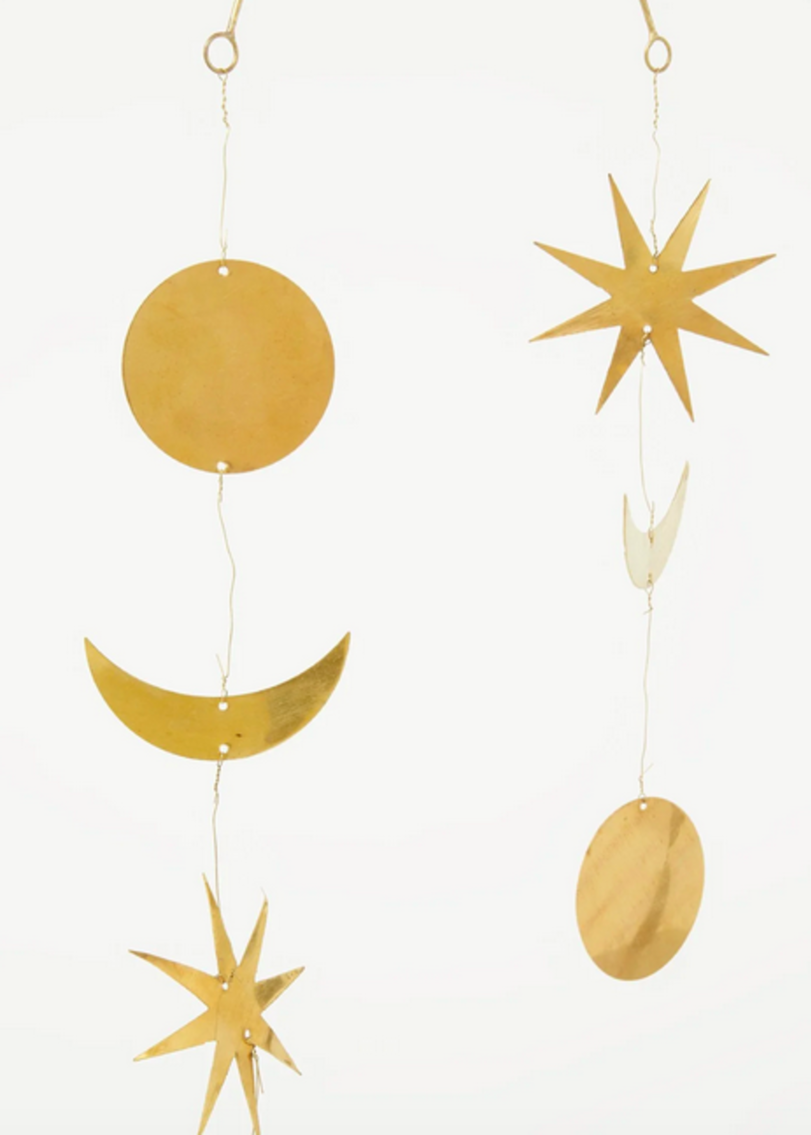 Anna + Nina Silent night brass mobile