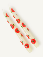 Anna + Nina Flower Candle - Set  of 2