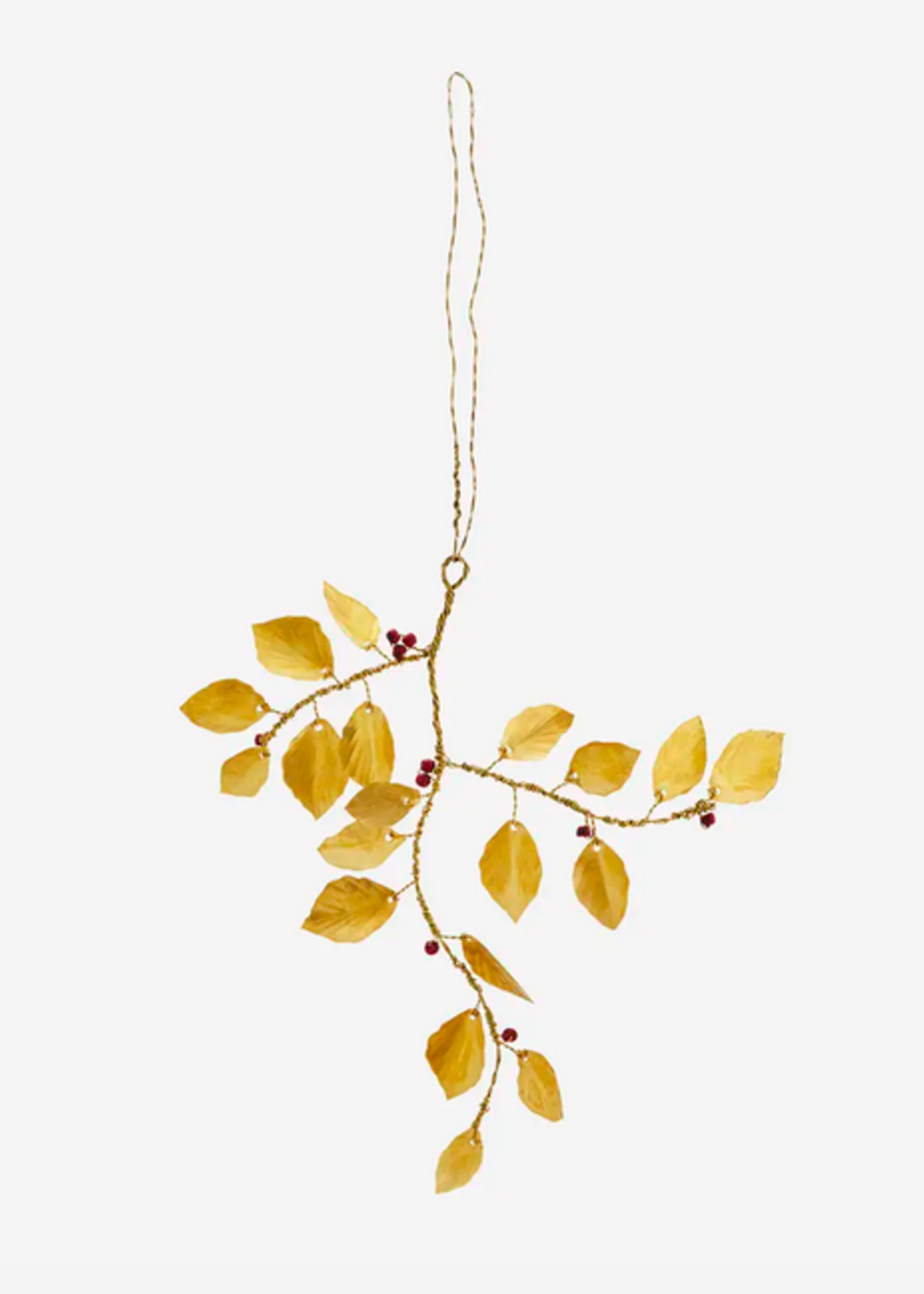 madam stoltz Brass branch w/ beads