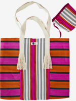 madam stoltz Recycled Bag Pink Orange