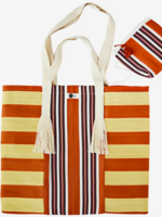 madam stoltz Recycled  Bag Orange yellow