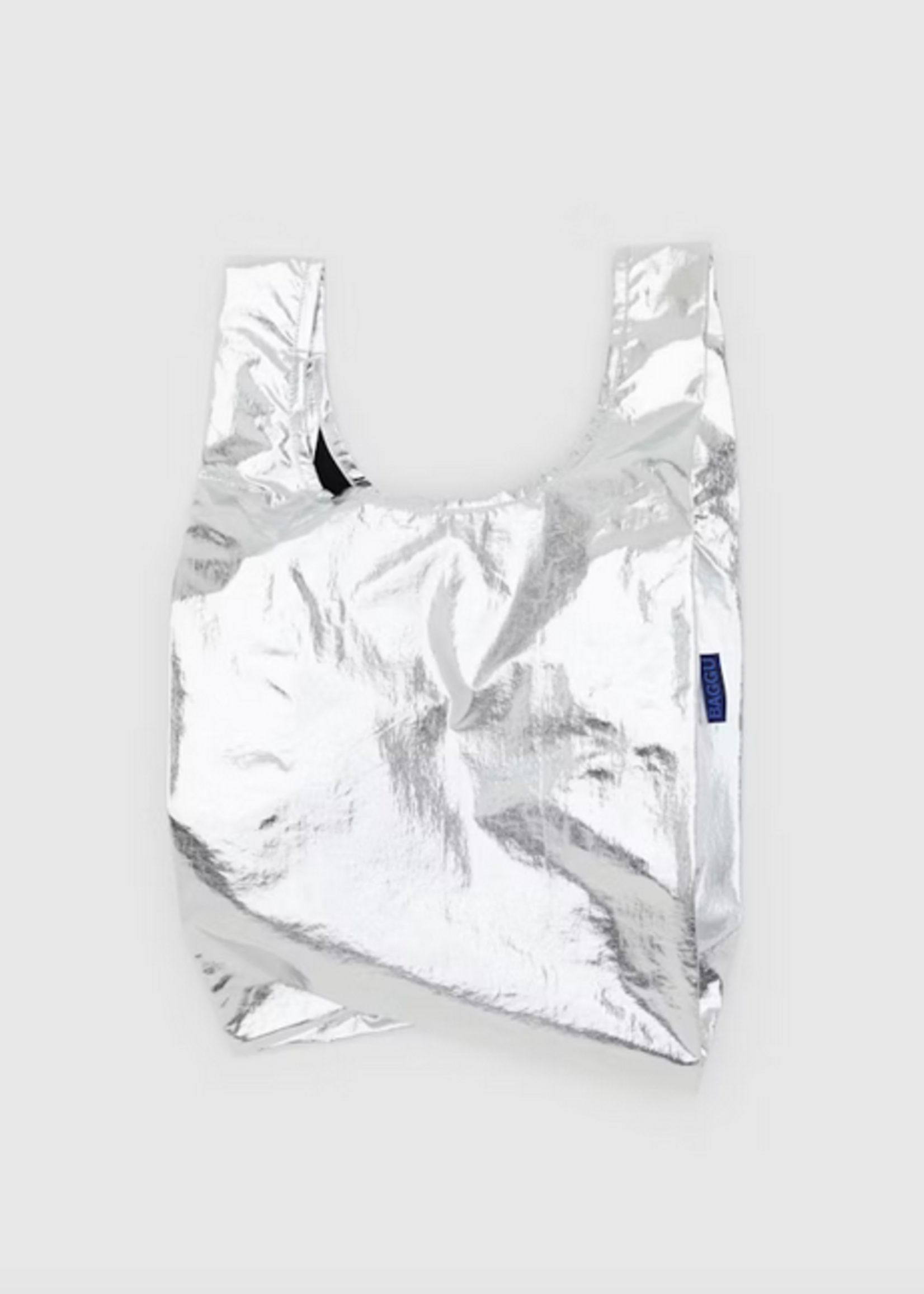 Baggu Baby Reusable bag - Metallic Silver