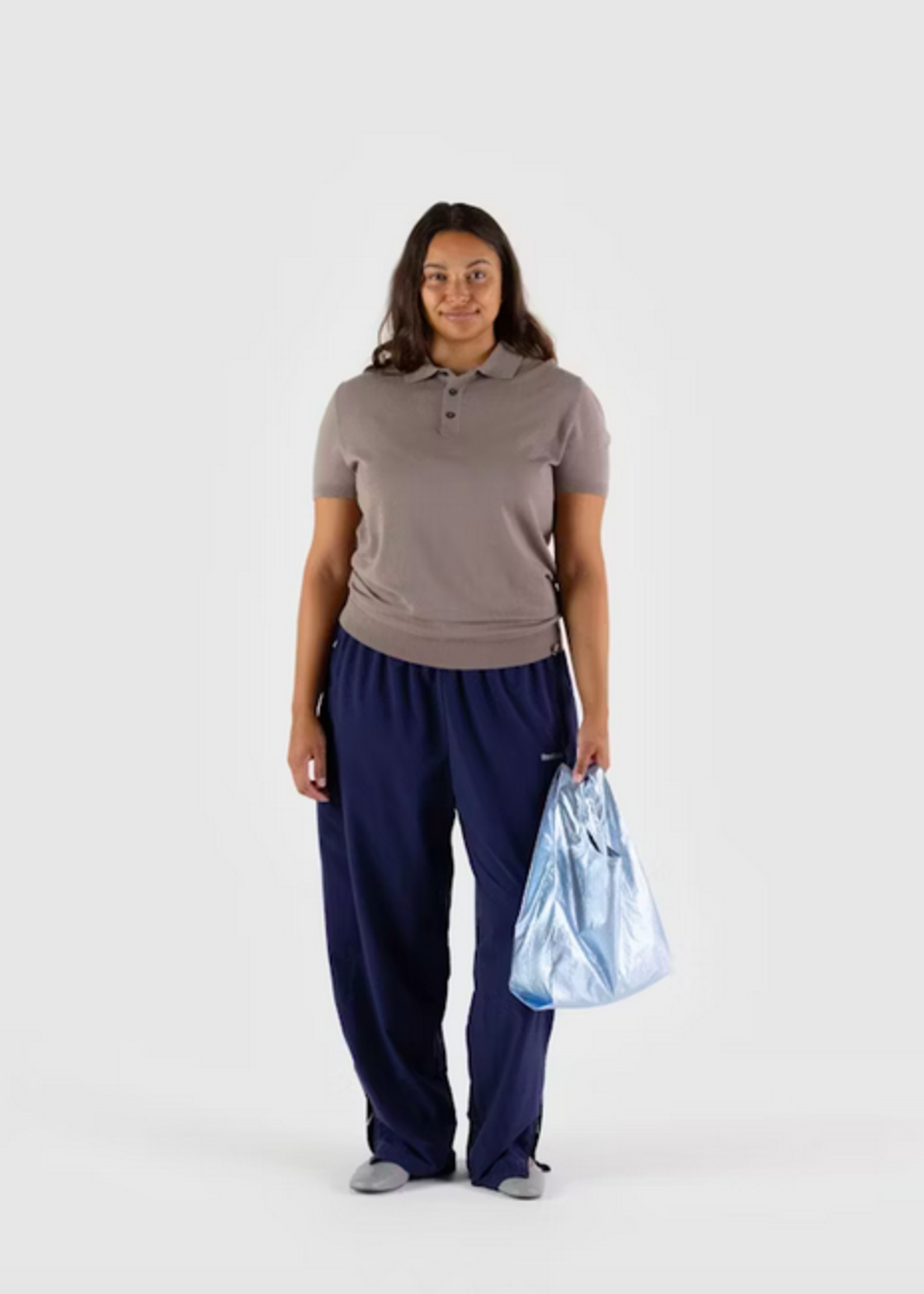 Baggu Baby Reusable bag - Metallic Light Blue