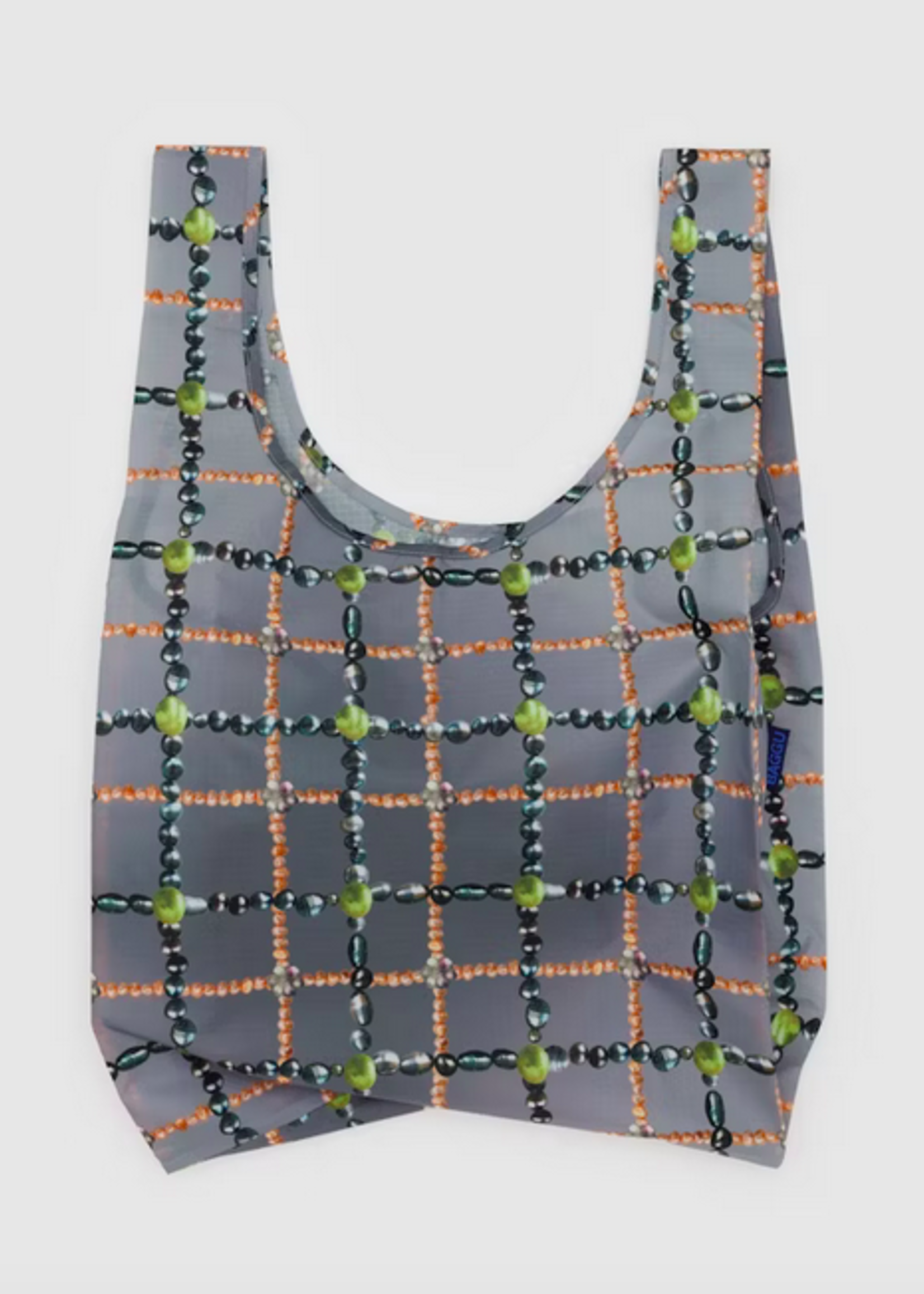 Baggu Standard Reusable bag - Beaded Plaid