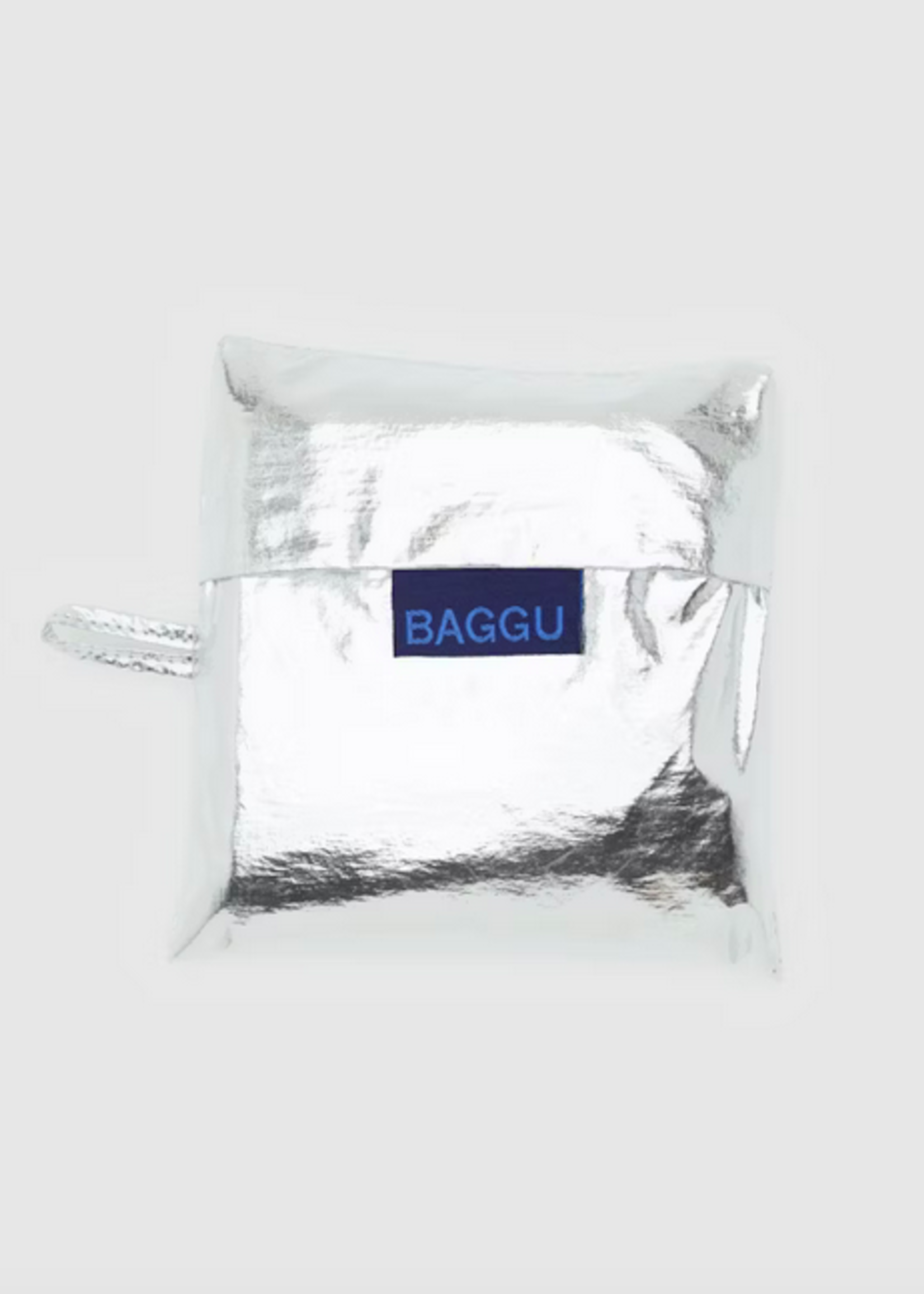 Baggu Standard Reusable bag - Metallic Silver