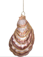 Vondels Ornament glass ecru oyster H10cm