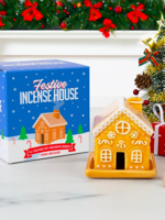 abodee Festive Incense Gingerbread House