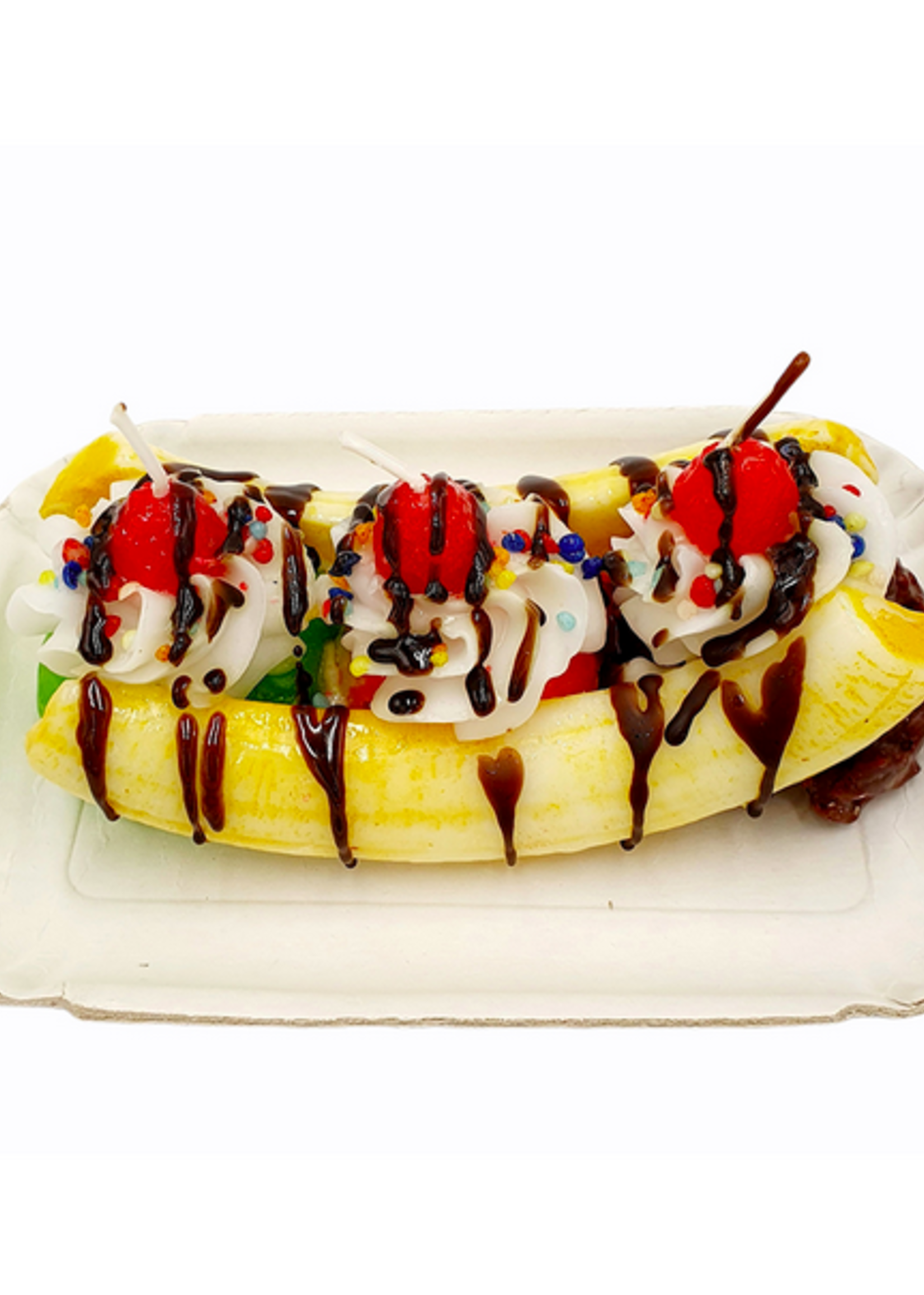 cereria introna Italian Candle Banana split Ø10 17×8 cm