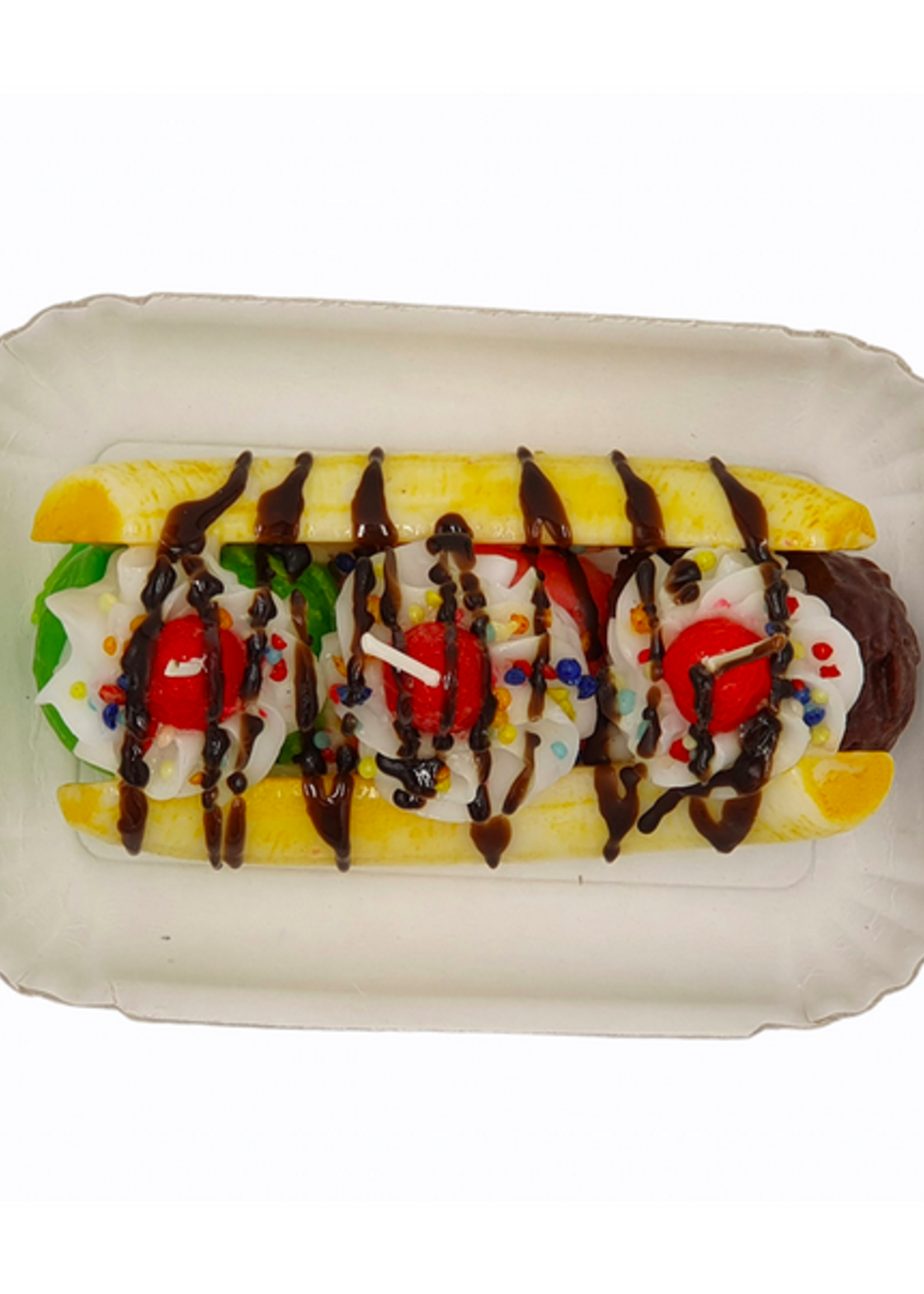 cereria introna Italian Candle Banana split Ø10 17×8 cm