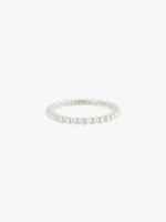 Wildthings Collectables Small dots stacking ring silver size 53
