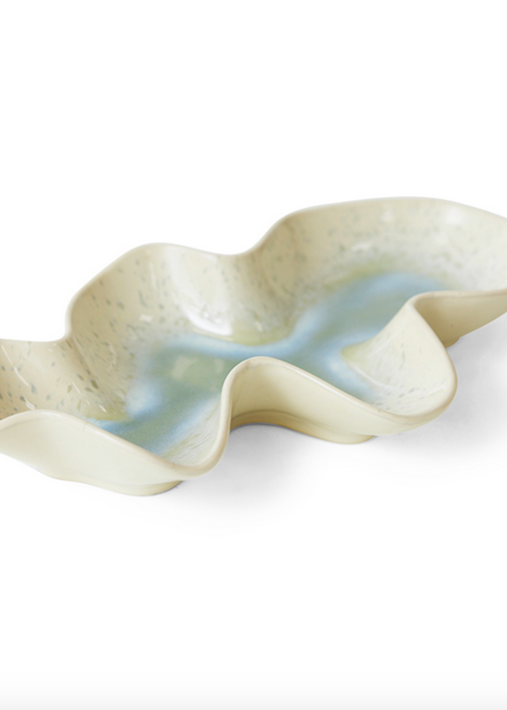 HK Living Shell serving bowl oyster