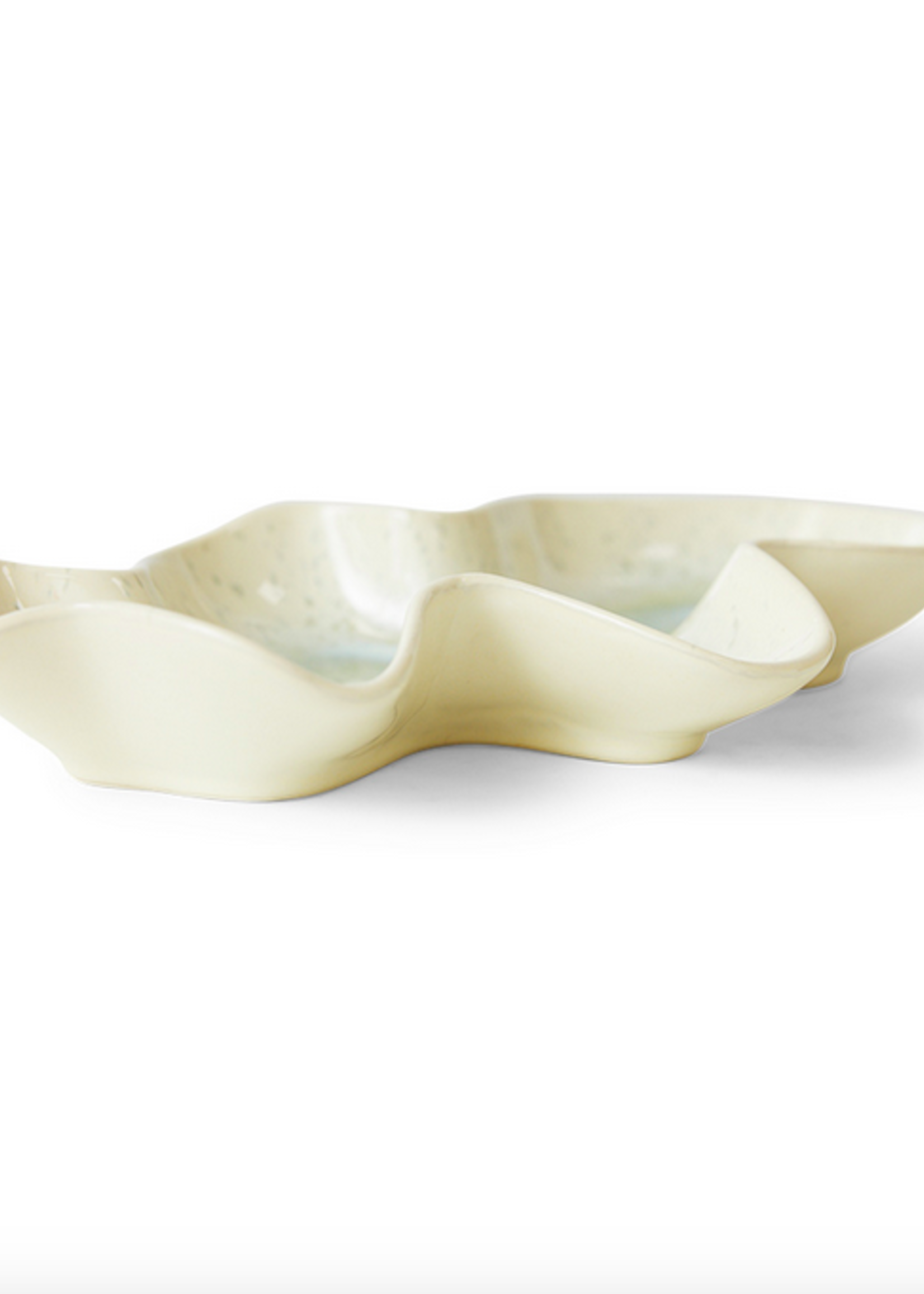 HK Living Shell serving bowl oyster