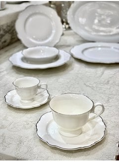 BRICARD PORCELAIN BRICARD Lecci Koffie & Thee set 12-Delig | 6-Persoons