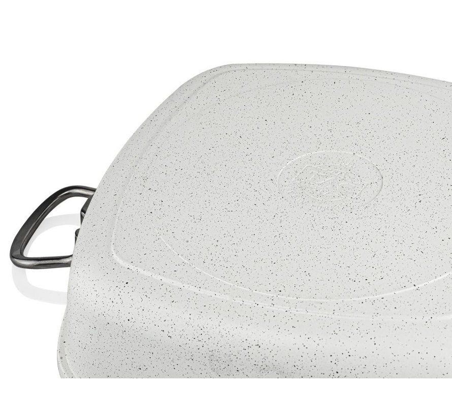 TAC Granit Kookpan - Braadpan Cream 28 Cm