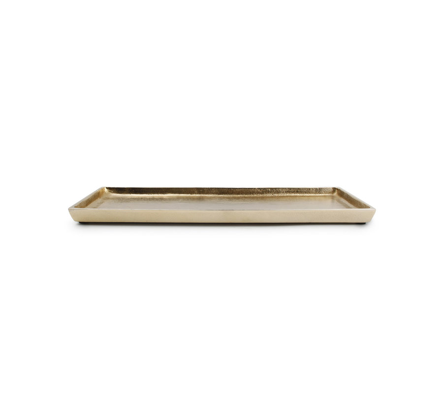 Decorative dish 37x14cm gold Charm