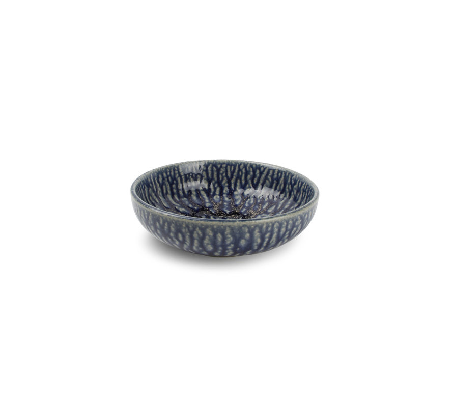 Assiette creuse 18xH5,5cm cobalt Oxido