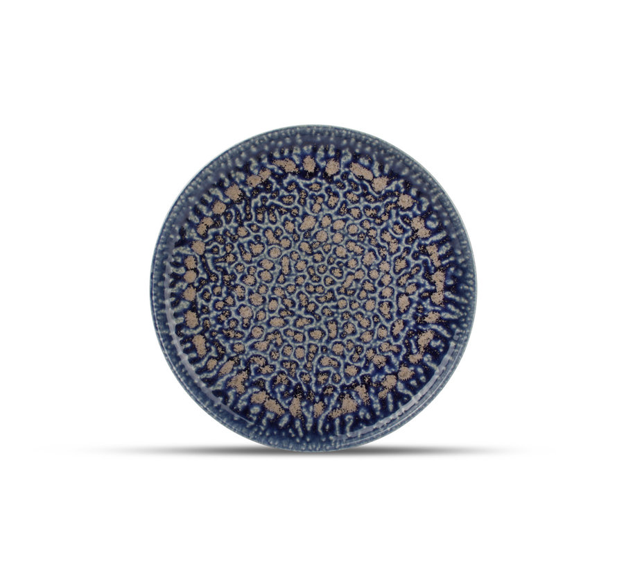 Assiette plate 28,5cm cobalt Oxido