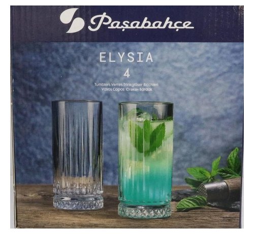 PASABAHCE Pasabahce Elysia Limonade Glazen 4 Delig 280cc